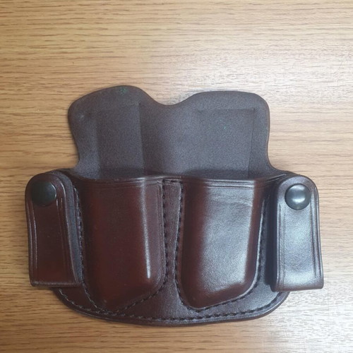 Vega Holster double leather magazine pouch like new for belt