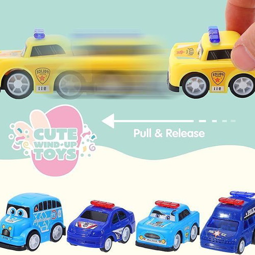 Easter egg toy set new, 24 pieces with cars inside
