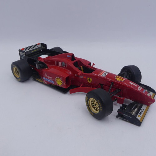 Ferrari F1 F310 Schumacher used 1/24 scale model by Burago 18 cm