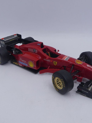 Ferrari F1 F310 Schumacher used 1/24 scale model by Burago 18 cm
