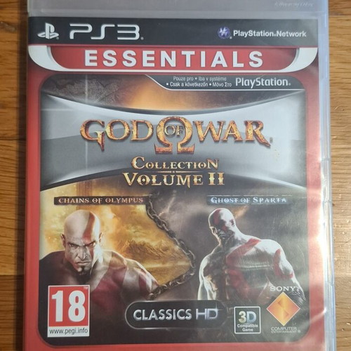 God of War Collection Volume 2 PS3 like new
