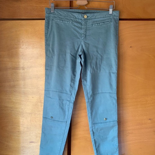 Naf Naf Women's Pants turquoise like new, low waist