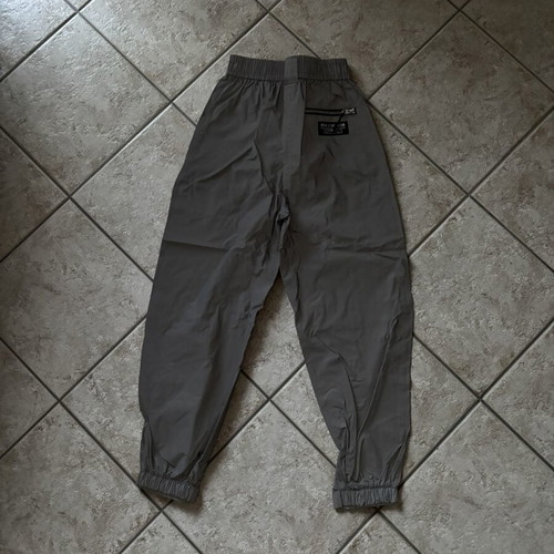 Bershka Reflective Cargo Pants Size S Like New, Gray
