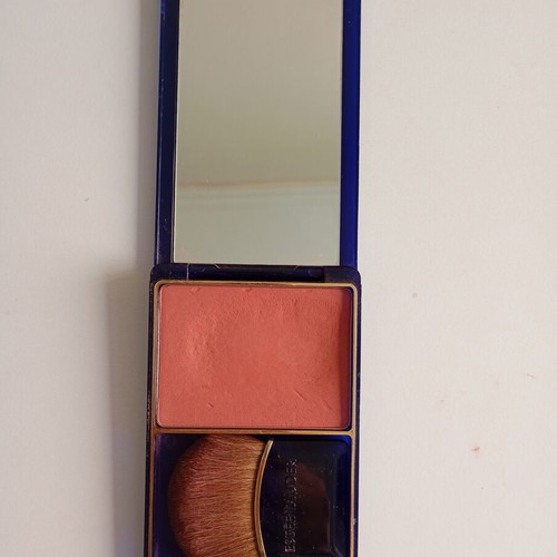 Estée Lauder blushing used, natural shade with 10-15% missing