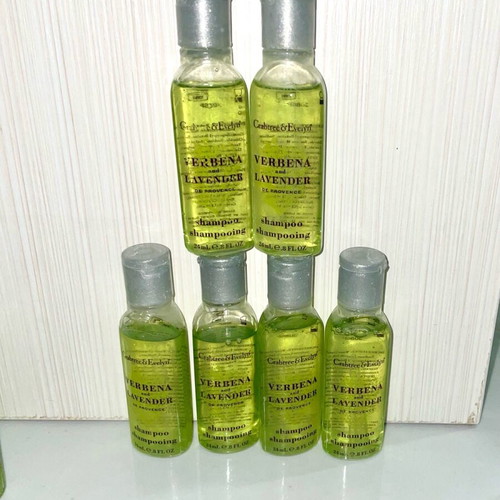 Crabtree & Evelyn Verbena Lavender De Provence shampoos pack of 6 new 144 ml