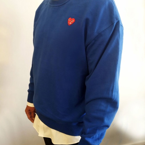Comme Des Garcons Men's Shirt Like New, Ultramarine Blue, Size L