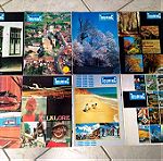  Συλλεκτικά περιοδικά Auto Touring 1973-1974 στα Γαλλικά