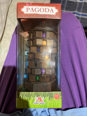 Pagoda puzzle new for children 7+ years old