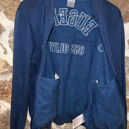 Nike vintage blue jacket small/medium
