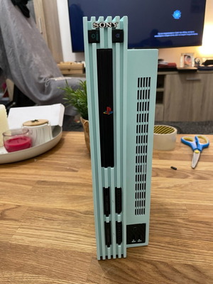 PlayStation 2 FAT custom ρετρό σαν καινούργιο με 320GB HDD και 30 παιχνίδια