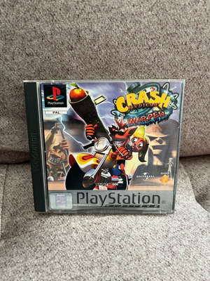 Crash Bandicoot Warped PlayStation 1 used with manual