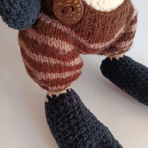Handmade Amigurumi Dog 40 cm like new