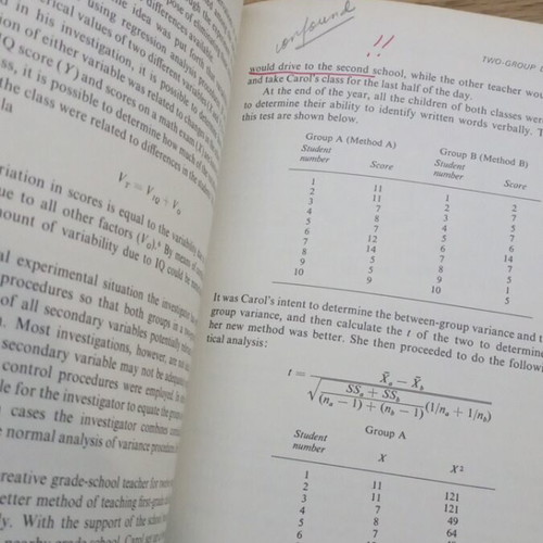 Fundamentals of Experimental Psychology hardcover book