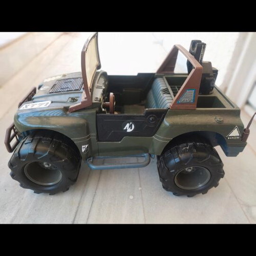 Action Man military jeep used, collectible