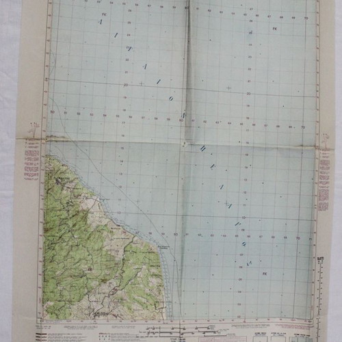 Karitsa Map used, Greek Army Geographic Service 1969
