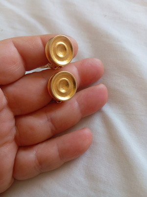 Craft vintage clip-on earrings, Coro