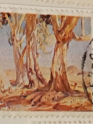 Australia stamp used