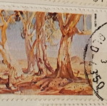 Australia stamp used