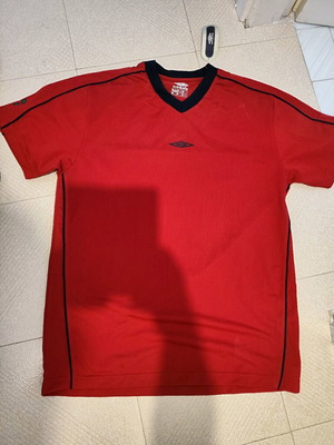T-Shirt Umbro Large Dri Fit Κόκκινο