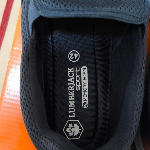 Lumberjack men's casual slip-on shoes like new, blue, size 42