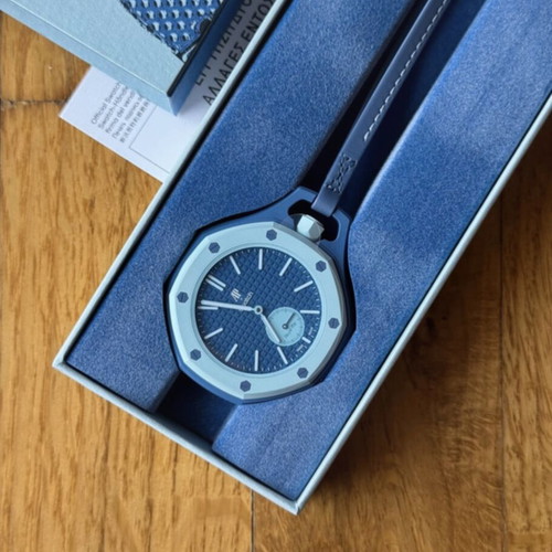 AP x Swatch Royal Pop Lan Ba watch, blue