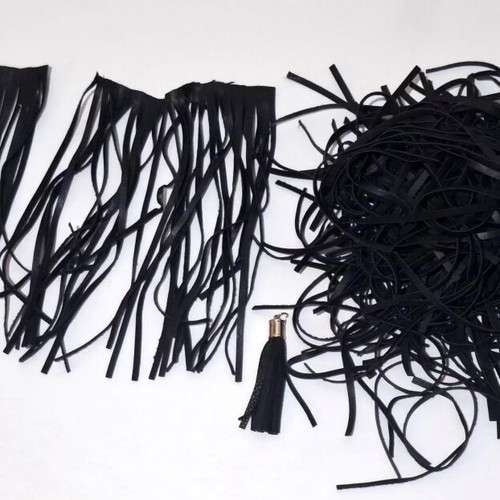 Fringes like new, individual and connected pieces, 24-27 cm