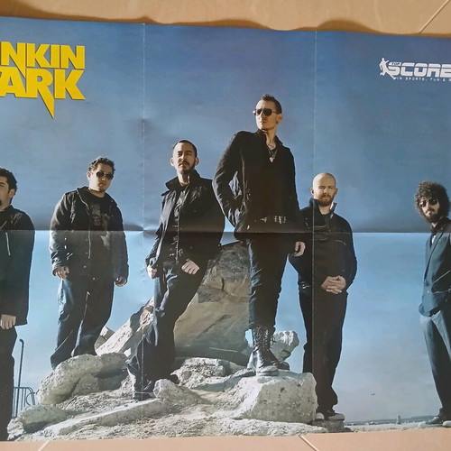 Collectible poster Lionel Messi / Linkin Park like new, 40 x 55cm