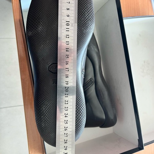 Prada ankle boots size 41, dark brown