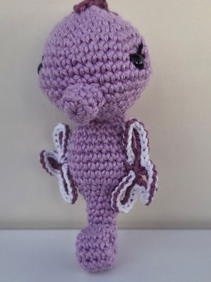 Melina the Seahorse Handmade Decorative New