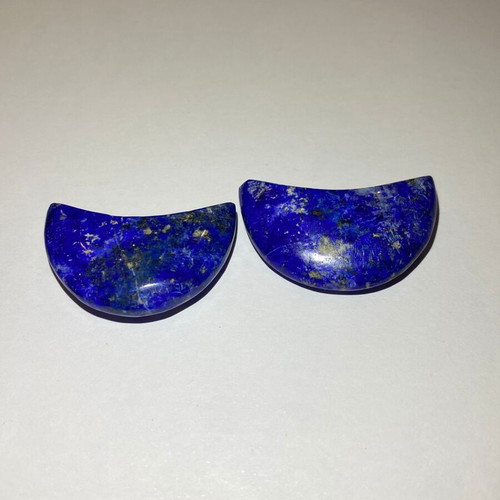 Lapis Lazuli polished natural set, 2 pieces, AA quality