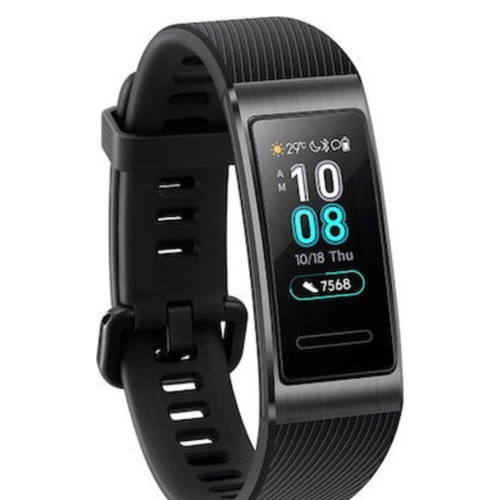 Huawei Band 3 Pro waterproof with heart rate monitor black with charger used