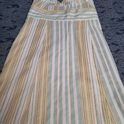 Zara cotton dress A-line like new, multicolor, size L