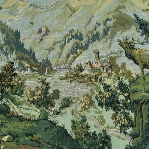 Wall tapestry used “Countryside Landscape” from 1930
