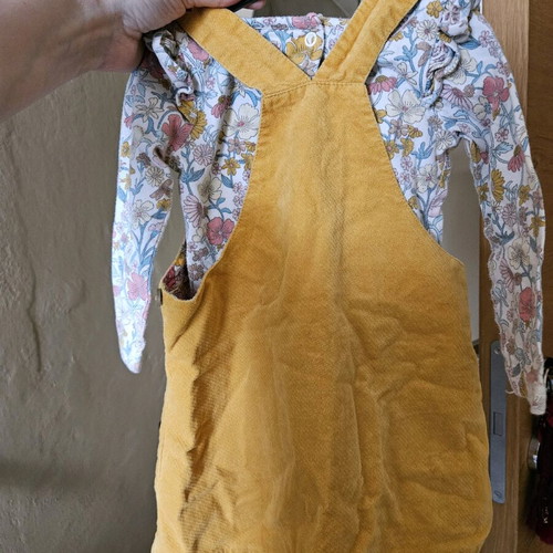 Romper dress and blouse 9-12 months
