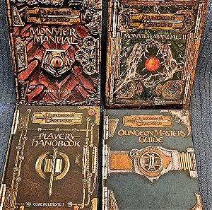 Dungeons and Dragons RPG original Books