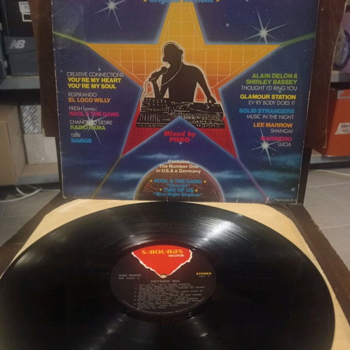 Stars '86 vinyl used, pop rock synth-pop euro-disco compilation