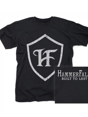 Hammerfall Official Unisex T-shirt Shield Black L Brand New