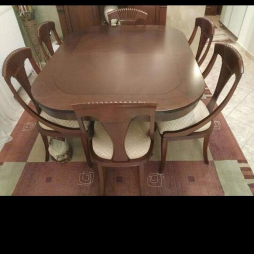 Solid wood dining set used, excellent condition