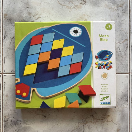 Djeco Moza Blop, Plan Toys balancing tree, Plus Plus unicorn blocks, Eureka 3D puzzles used set