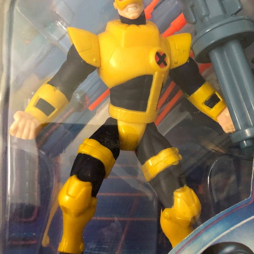 Cyclops figure X-Men 92 animated vintage used with Apocalypse Droid