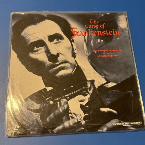 The Curse of Frankenstein Laserdisc used