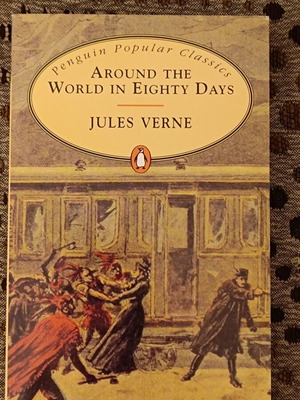 Around the World in Eighty Days του Jules Verne σαν καινούργιο ξενόγλωσσο βιβλίο