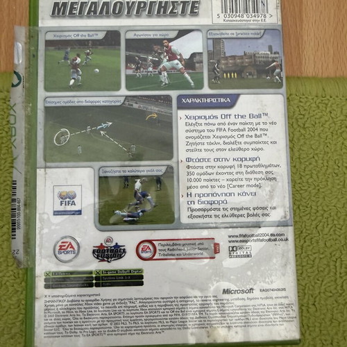 FIFA 2004 Xbox game