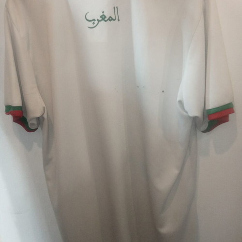Morocco Away Jersey XL used with stains and alterations