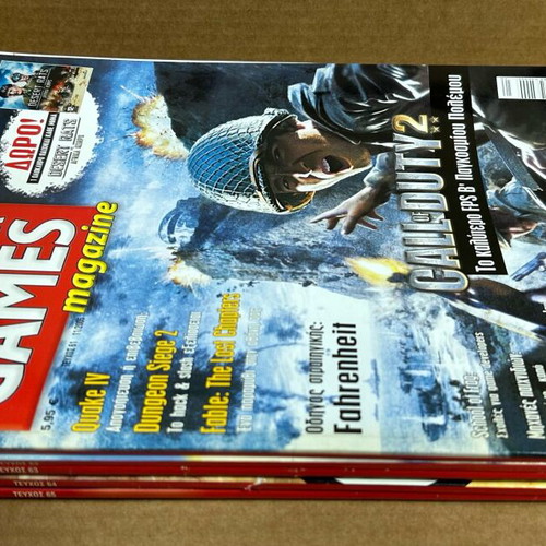 Computer Games Magazine used, pack of 5 issues 61-65