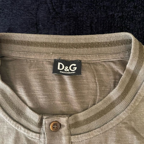 Dolce n Gabbana long-sleeve shirt authentic medium size like new, gray