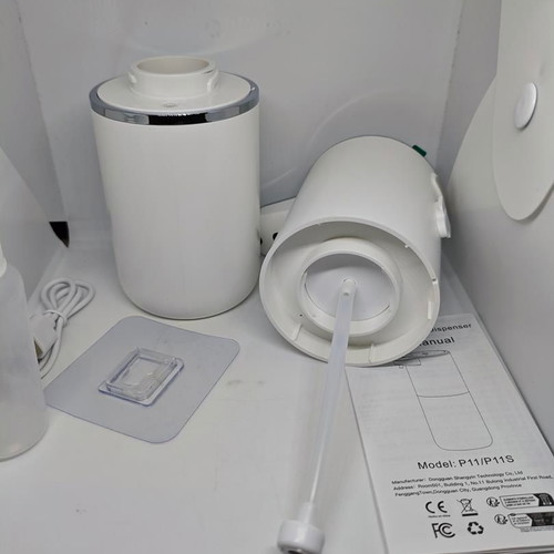 Automatic Touchless Soap Dispenser P11/P11S like new, white minimal design