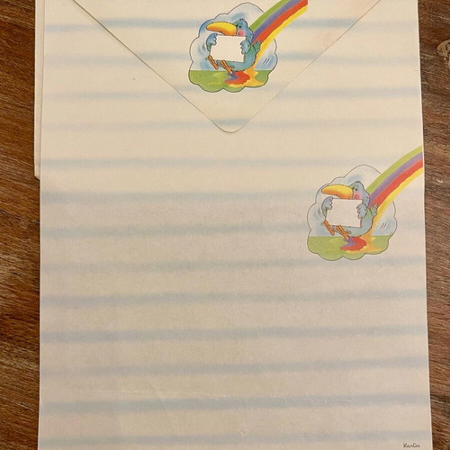 Vintage stationery set like new from the 1990s