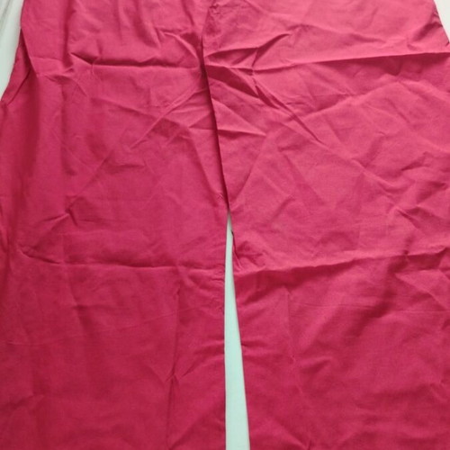 Women's summer pants like new, red with integrated belt