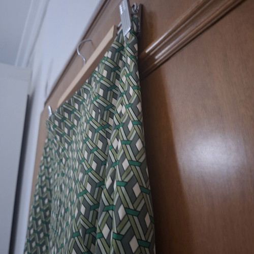 Women's printed pants one size with side zipper new